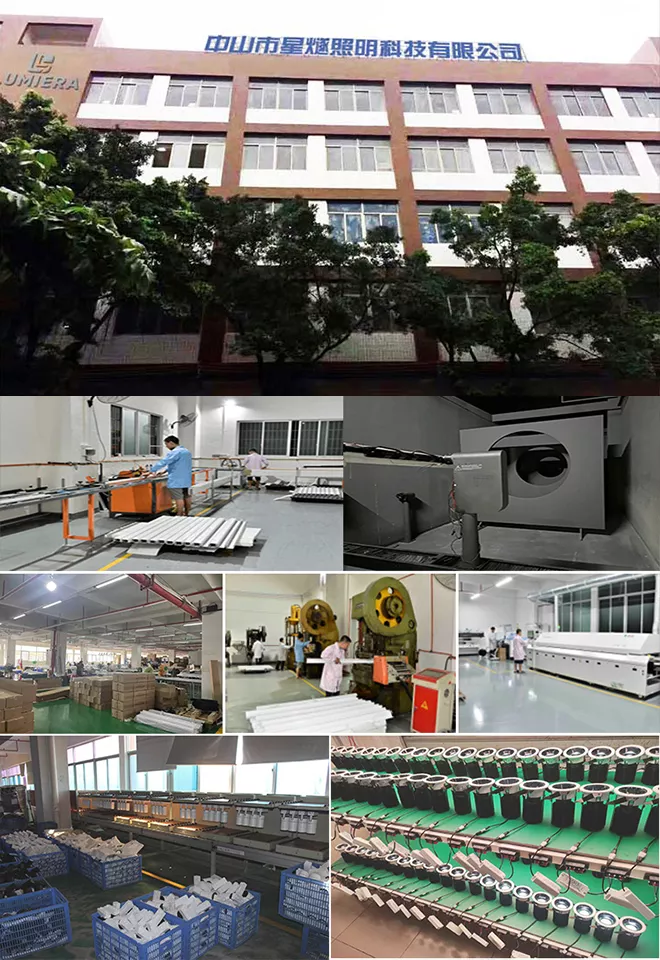 Zhongshan Xingsui Lighting Technology Co., Ltd., Guangdong is an LED lighting manufacturer integrating research and development, manufacturing, promotion and sales. It is adjacent to Guzhen, the Capital of China Lighting Industry. The company focuses on the R&D and production of high-quality LED lighting products, including LED track lights, LED linear lights, commercial supermarket lights, LED downlights, spotlights, LED light strips, LED office linear lights and more.